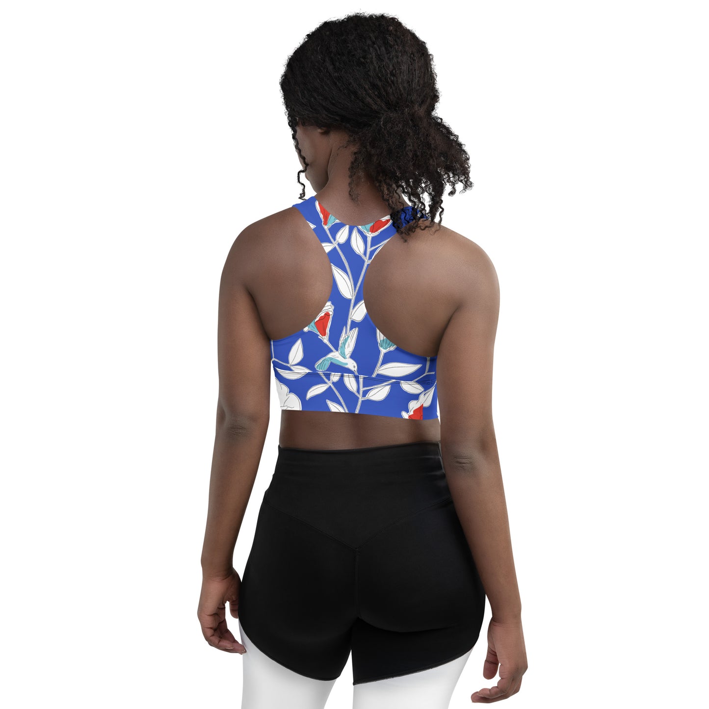 Hummingbird Longline sports bra