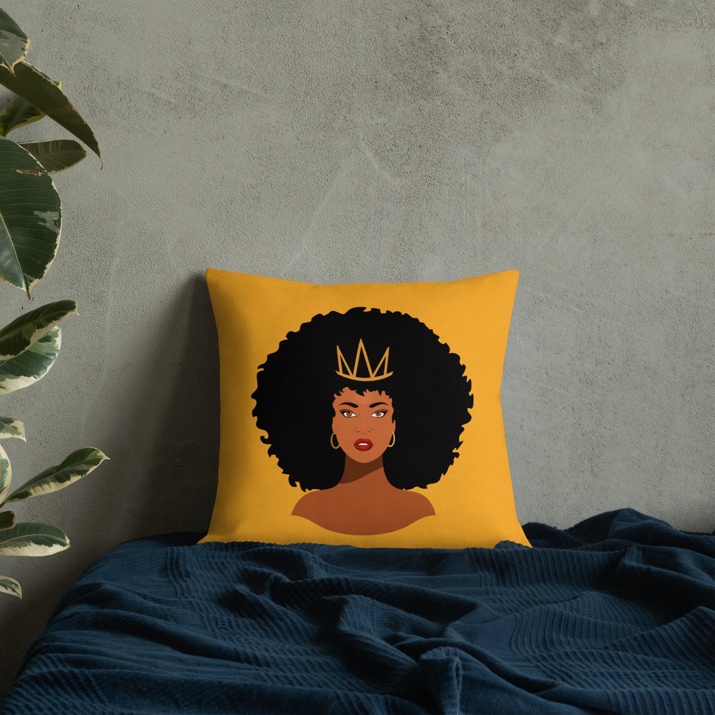 Belizean Queen Premium Pillow