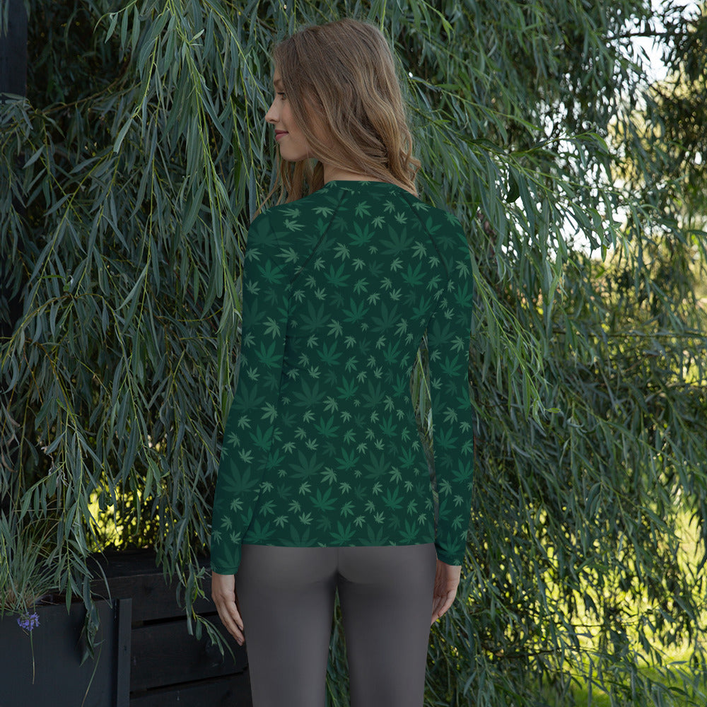 Weed Forest Rash Guard