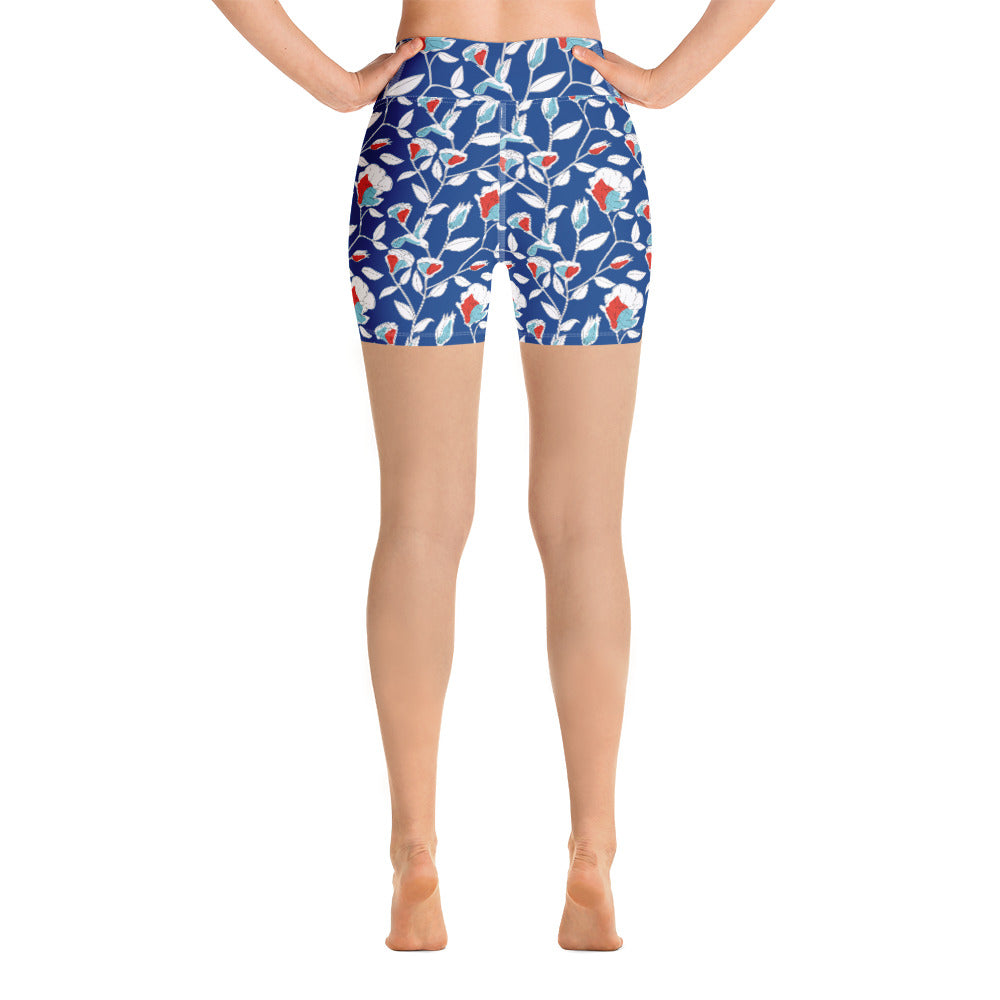 Hummingbird Yoga Shorts