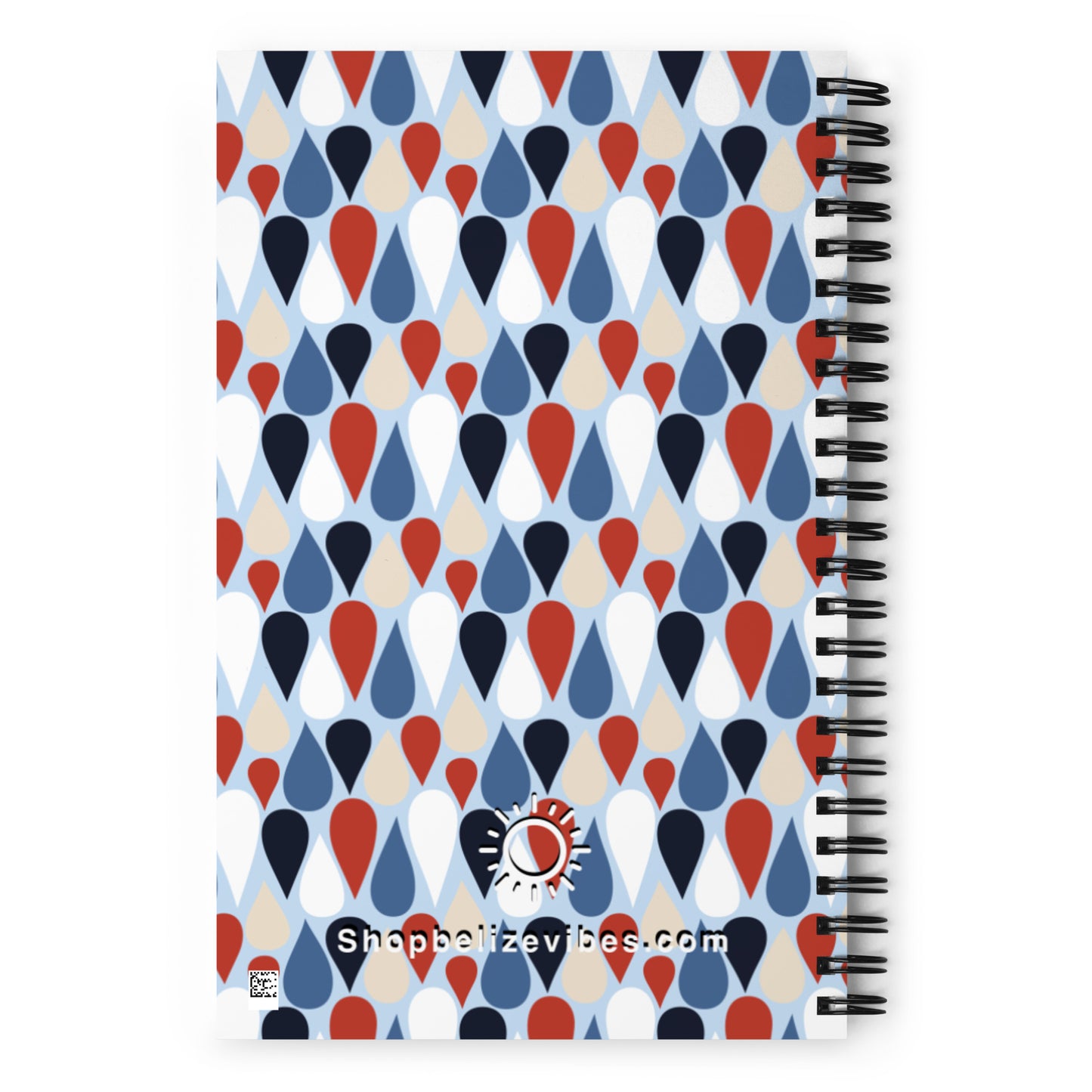 RAINDROPS Spiral notebook