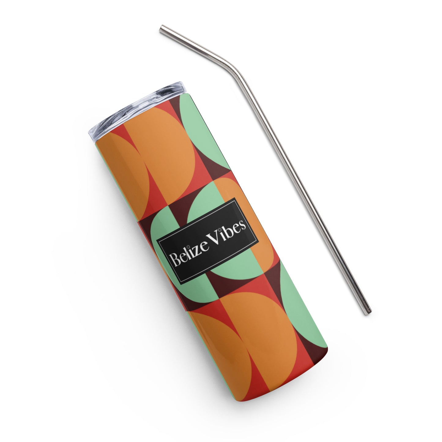 Orange Mint Stainless steel tumbler