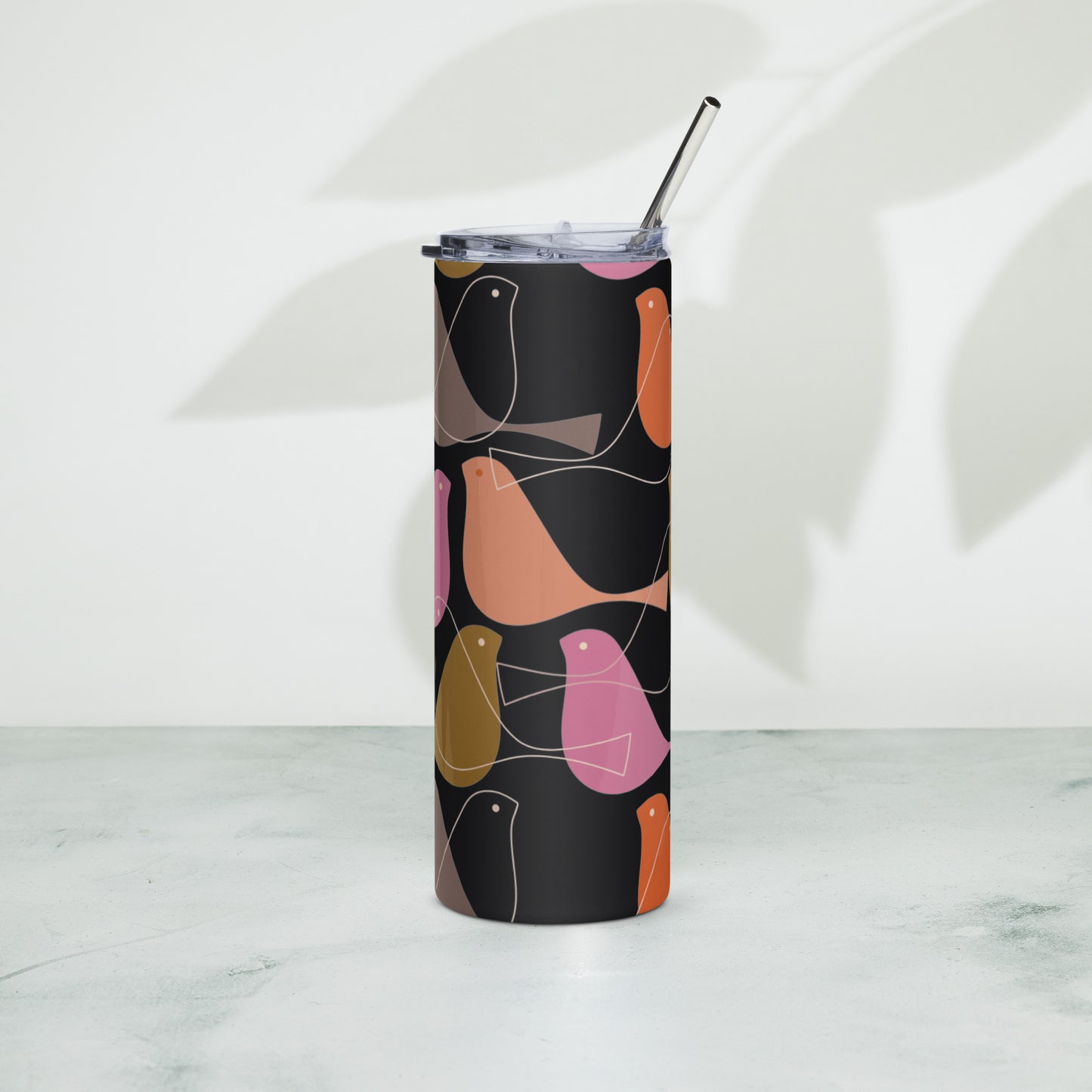 Belize Birds Stainless steel tumbler