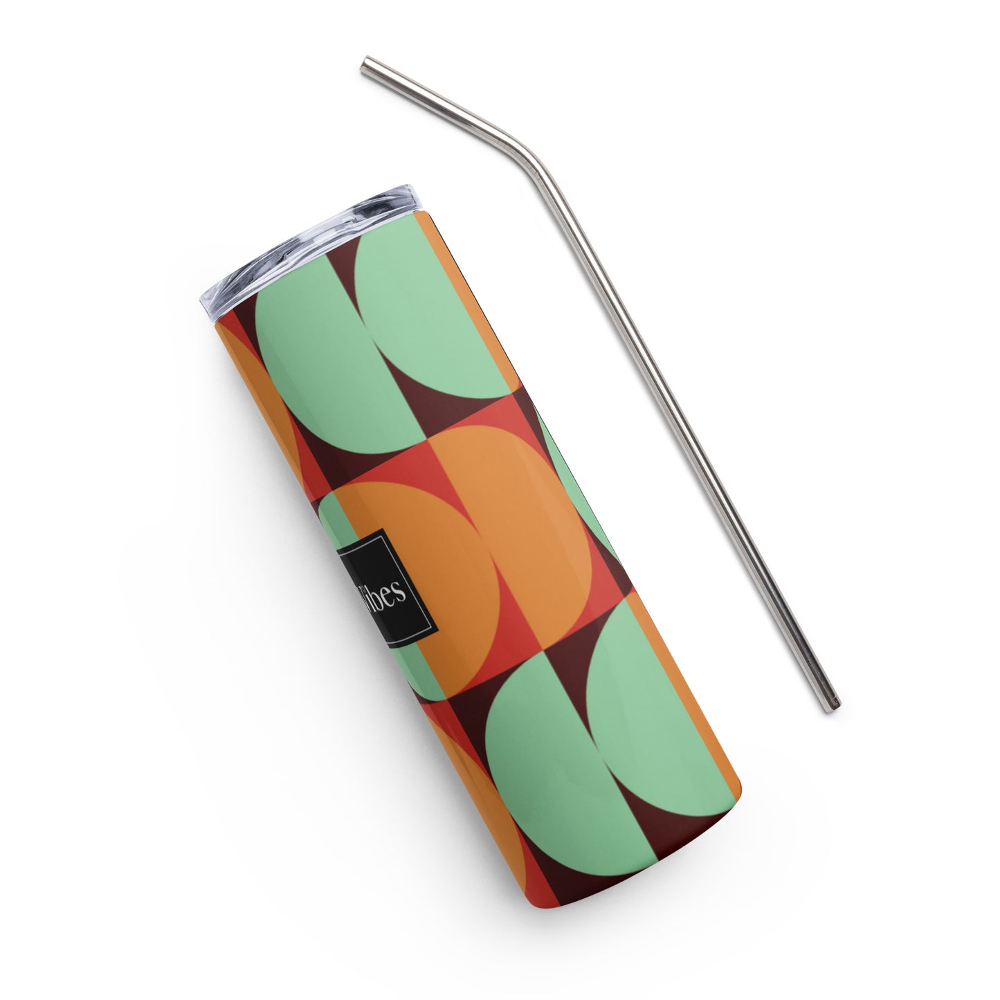 Orange Mint Stainless steel tumbler