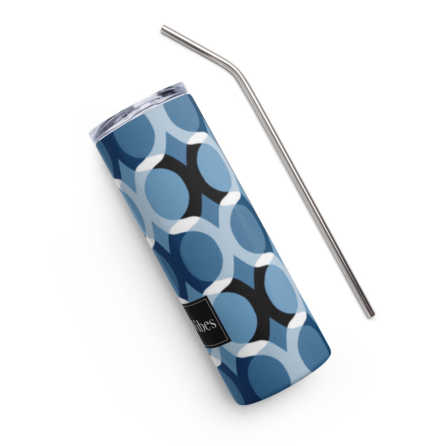 Blue Bubbles Stainless steel tumbler