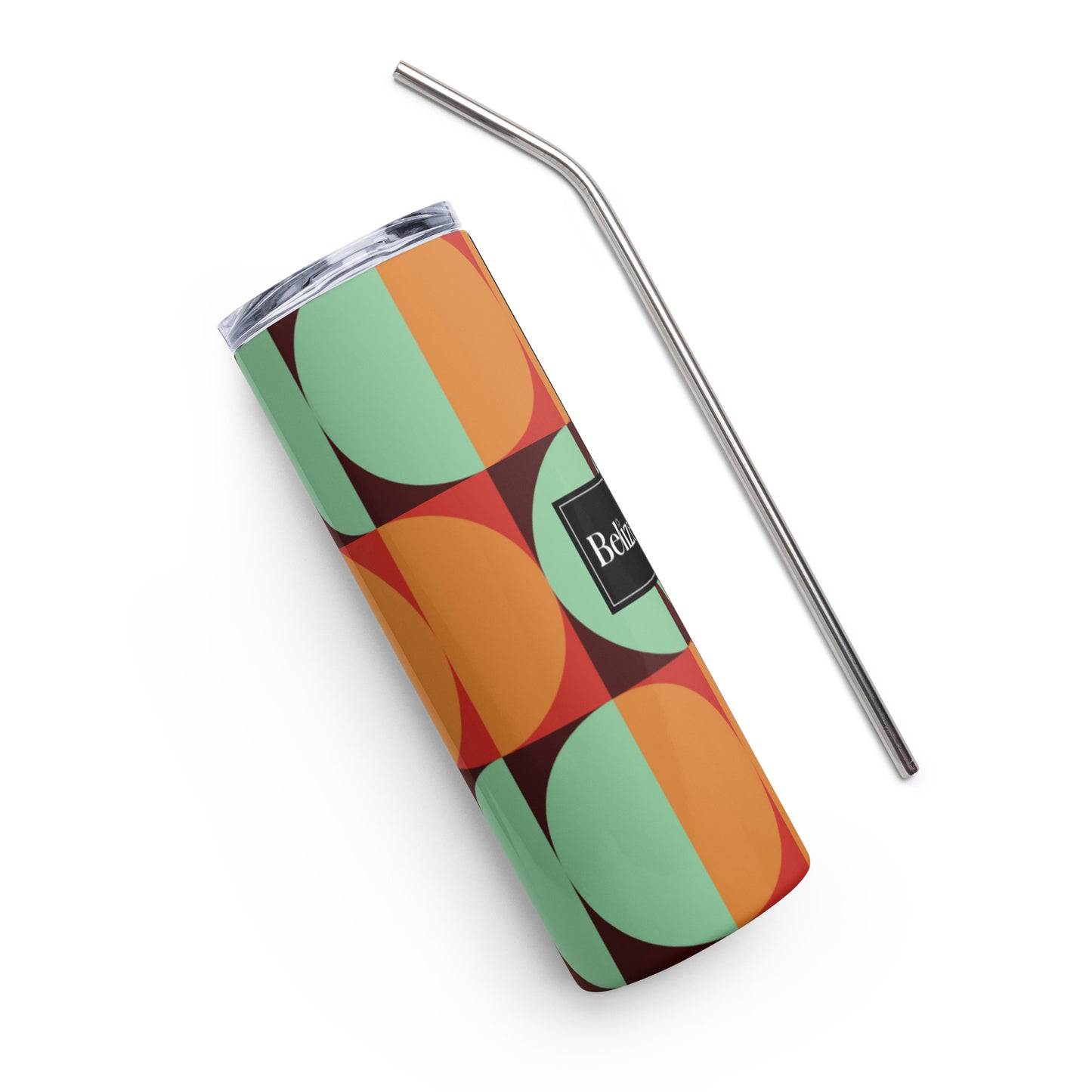 Orange Mint Stainless steel tumbler