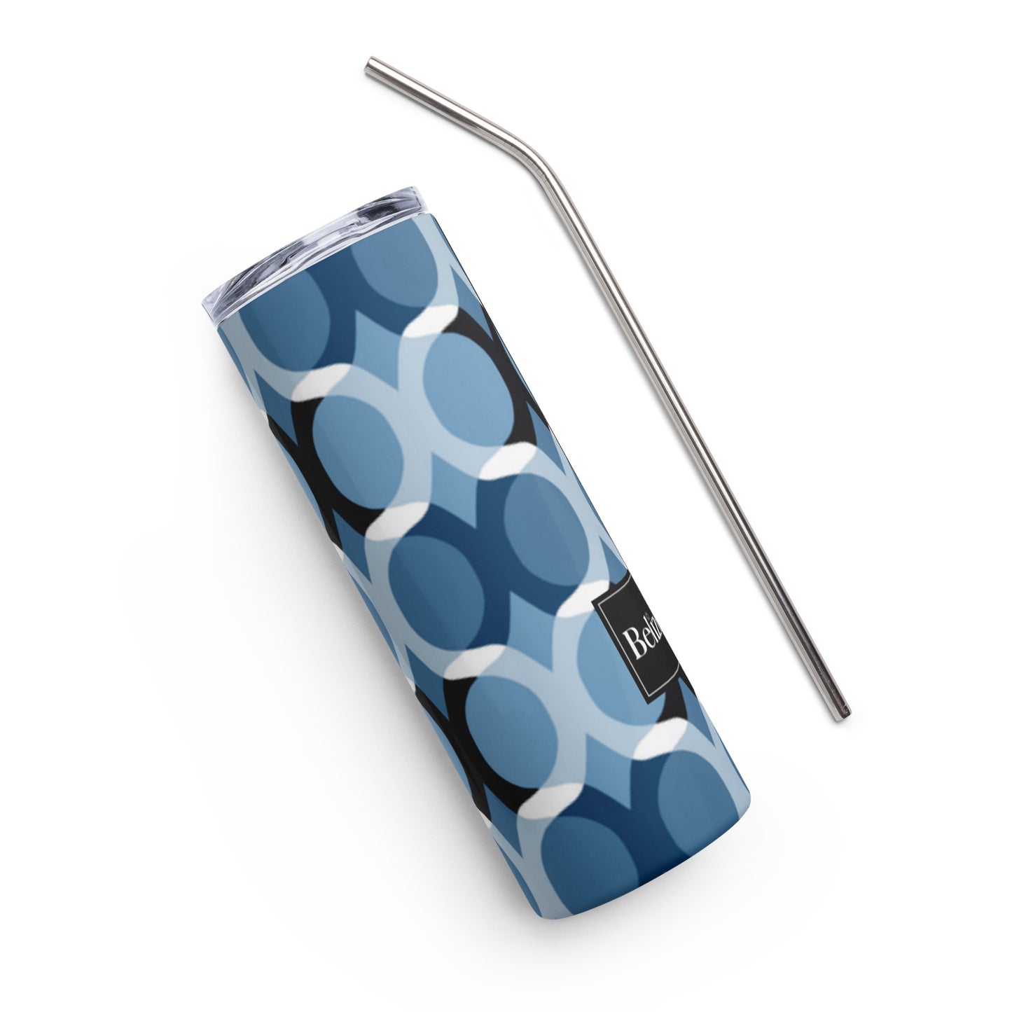 Blue Bubbles Stainless steel tumbler