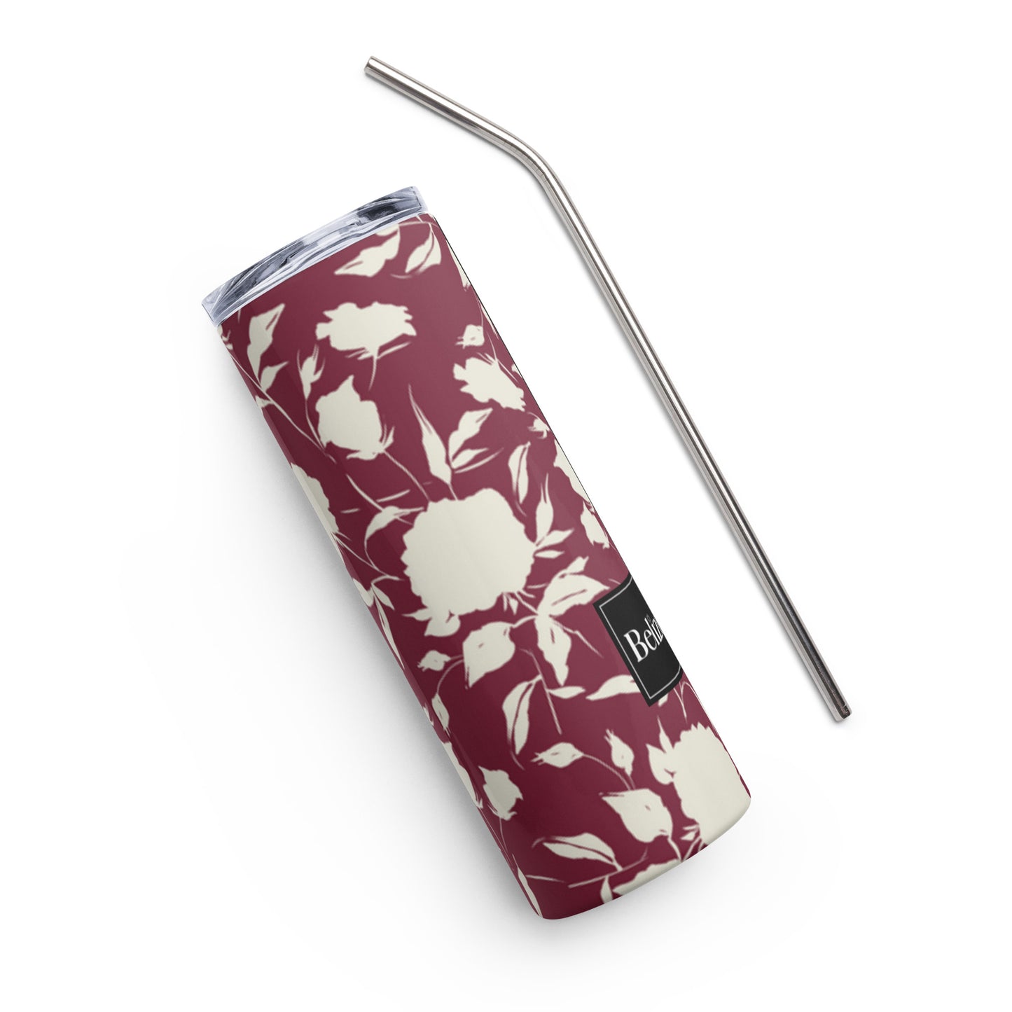 Hibiscus Stainless steel tumbler