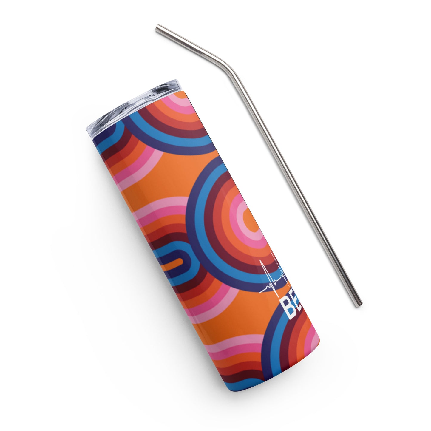 Rainbow Skies Kids Stainless steel tumbler