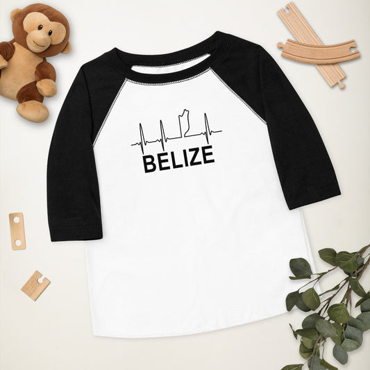 Belize Lifeline Toddler baseball shirt