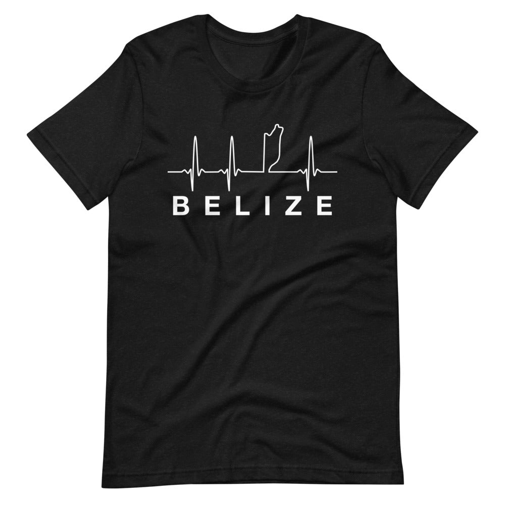 Belize Lifeline White Logo Short-Sleeve Unisex T-Shirt