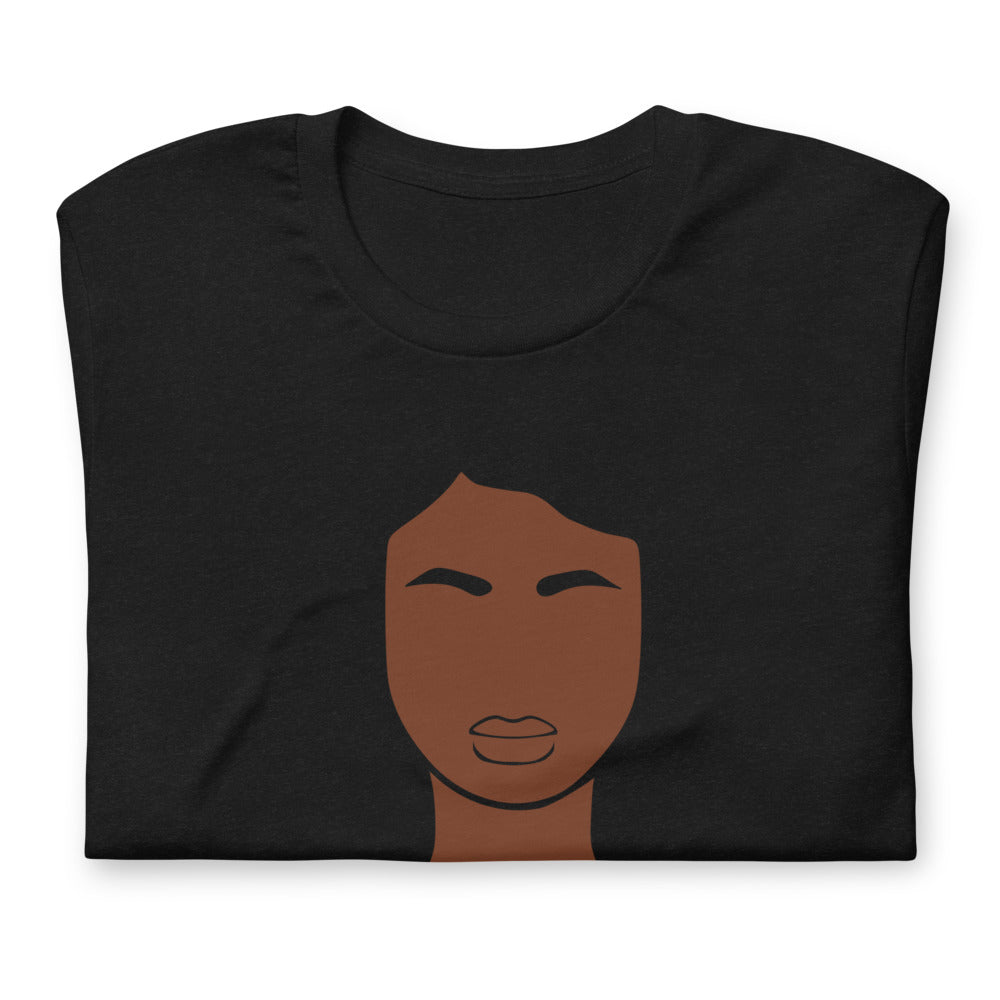 Melanin Afro Diva Short-Sleeve Unisex T-Shirt