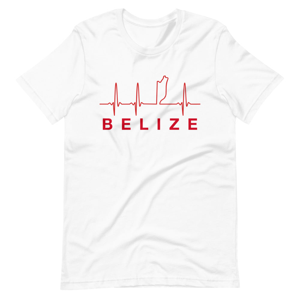 Belize Lifeline Red Logo Short-Sleeve Unisex T-Shirt