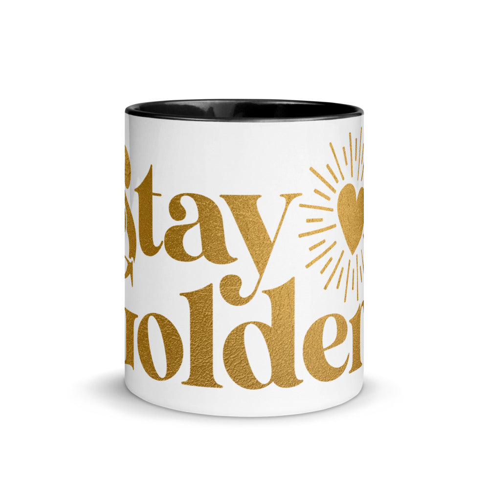 Stay Golden Mug with Color Inside