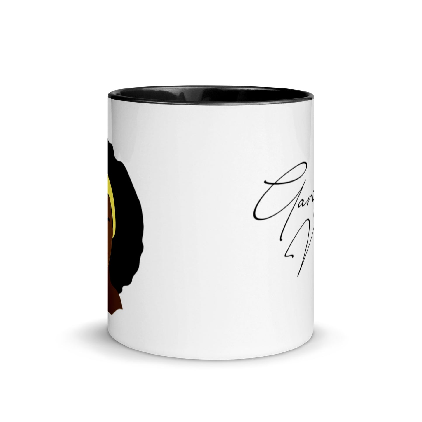 Garifuna Nuguya Girl Mug with Color Inside