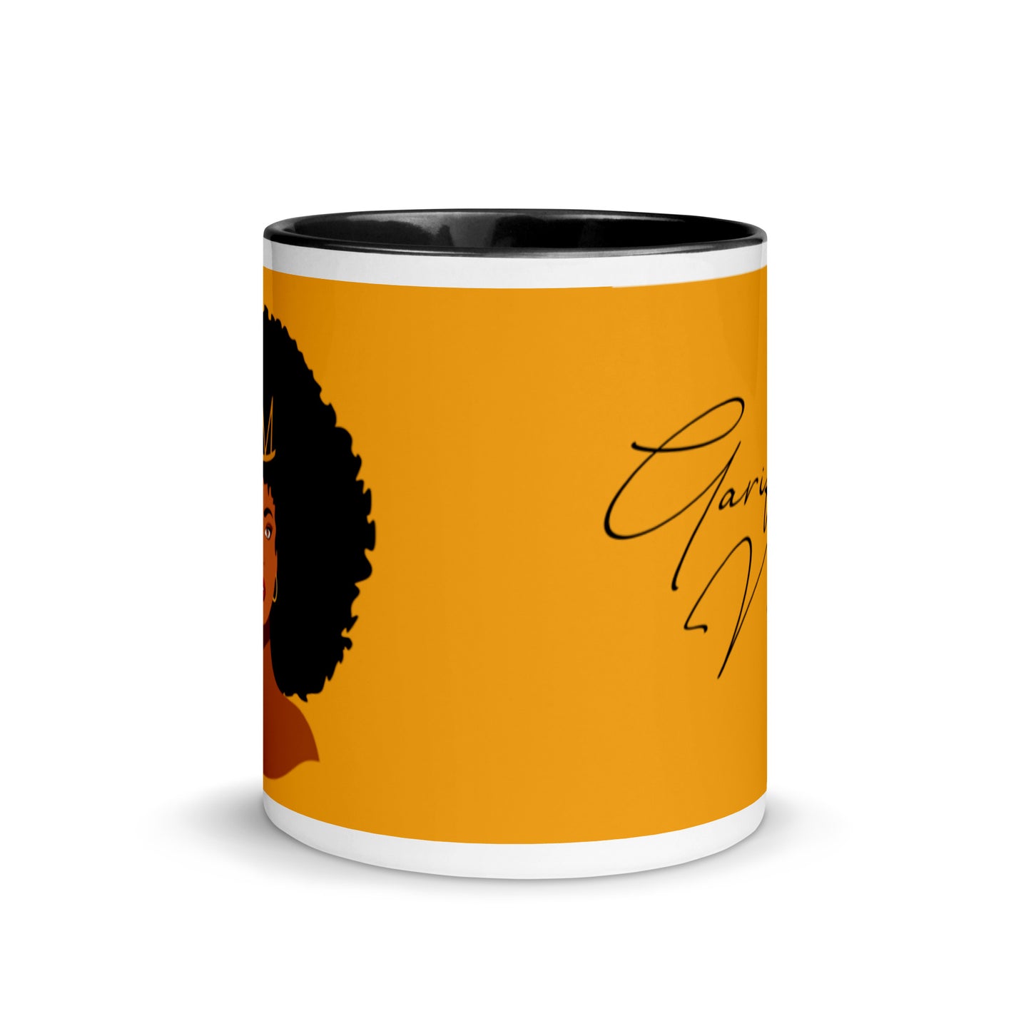 Garifuna Nuyuga Queen Mug with Color Inside
