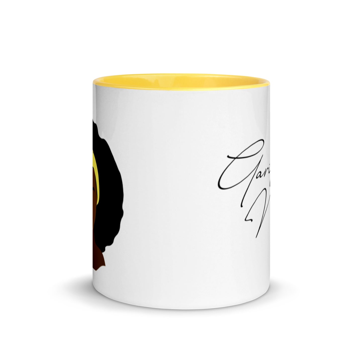 Garifuna Nuguya Girl Mug with Color Inside