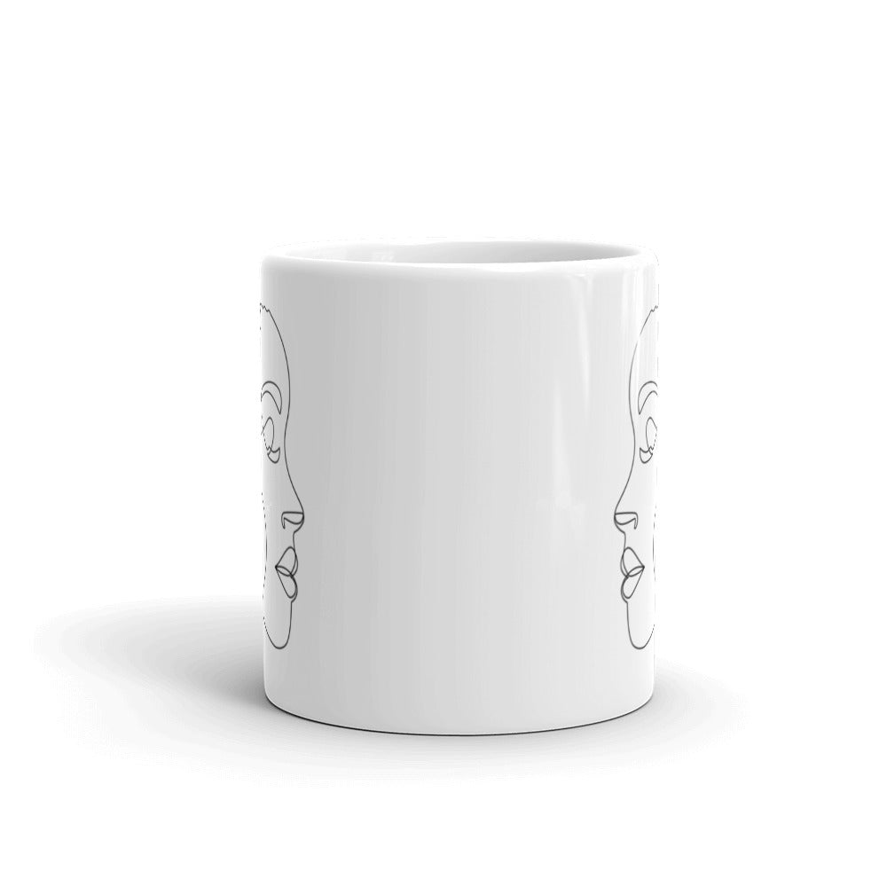 Belizean Girl Self Portrait mug
