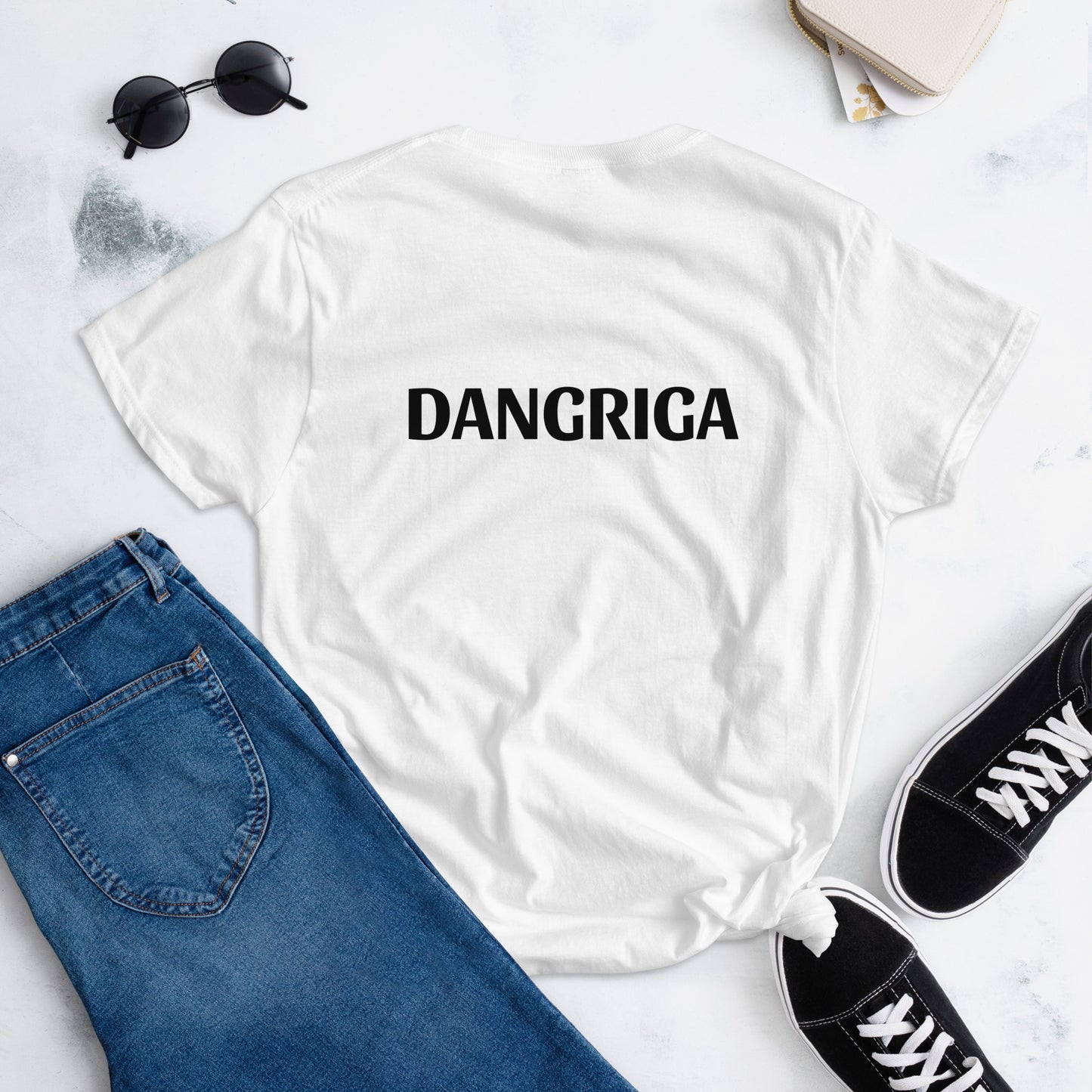 Garifuna Girl Women's short sleeve t-shirt - ADD YOUR NAME