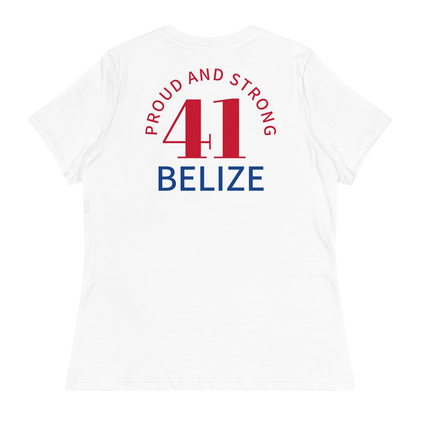 Belize Flag Women's Relaxed T-Shirt