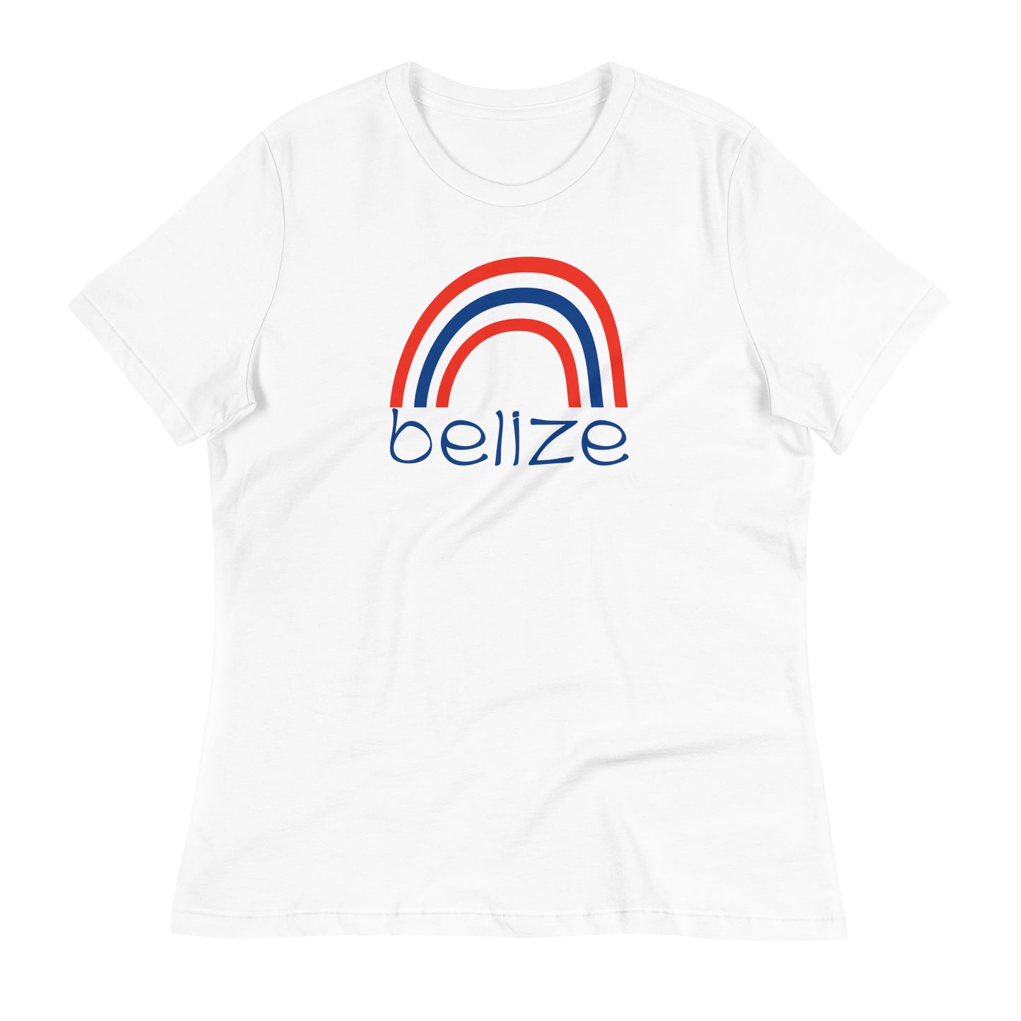 Belize Rainbow Women's Relaxed T-Shirt