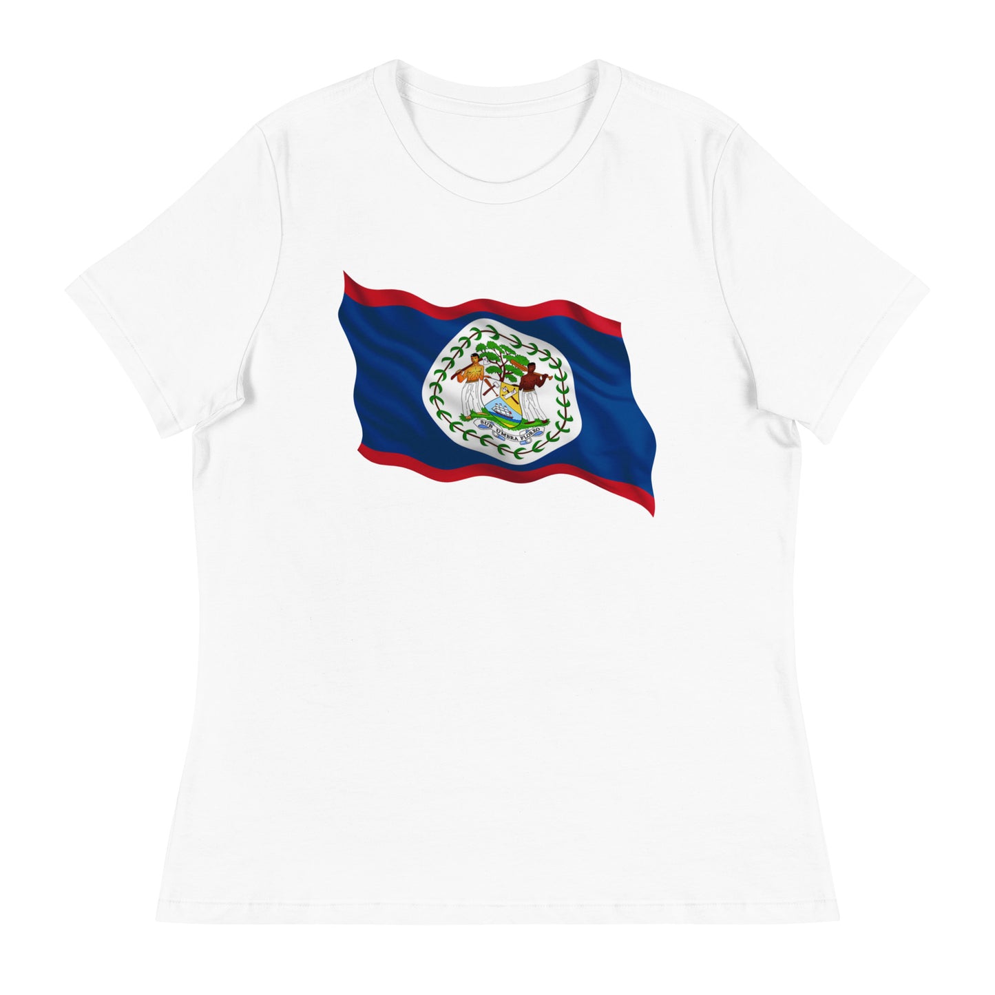 Belize Flag Women's Relaxed T-Shirt