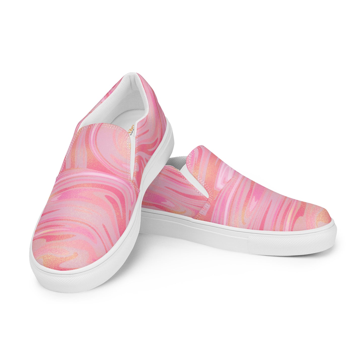 Belizean Sunset Women’s slip-on canvas shoes