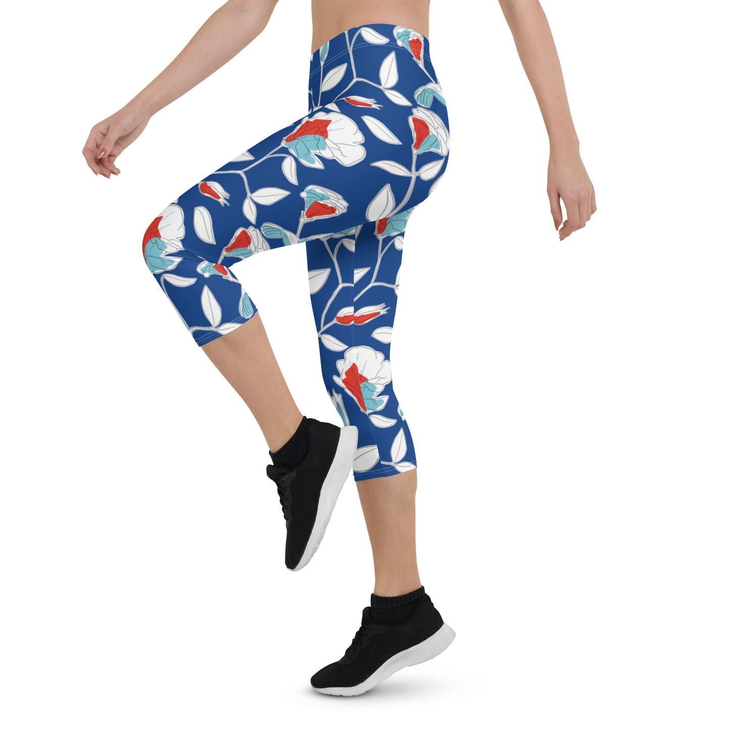 Hummingbird Capri Leggings