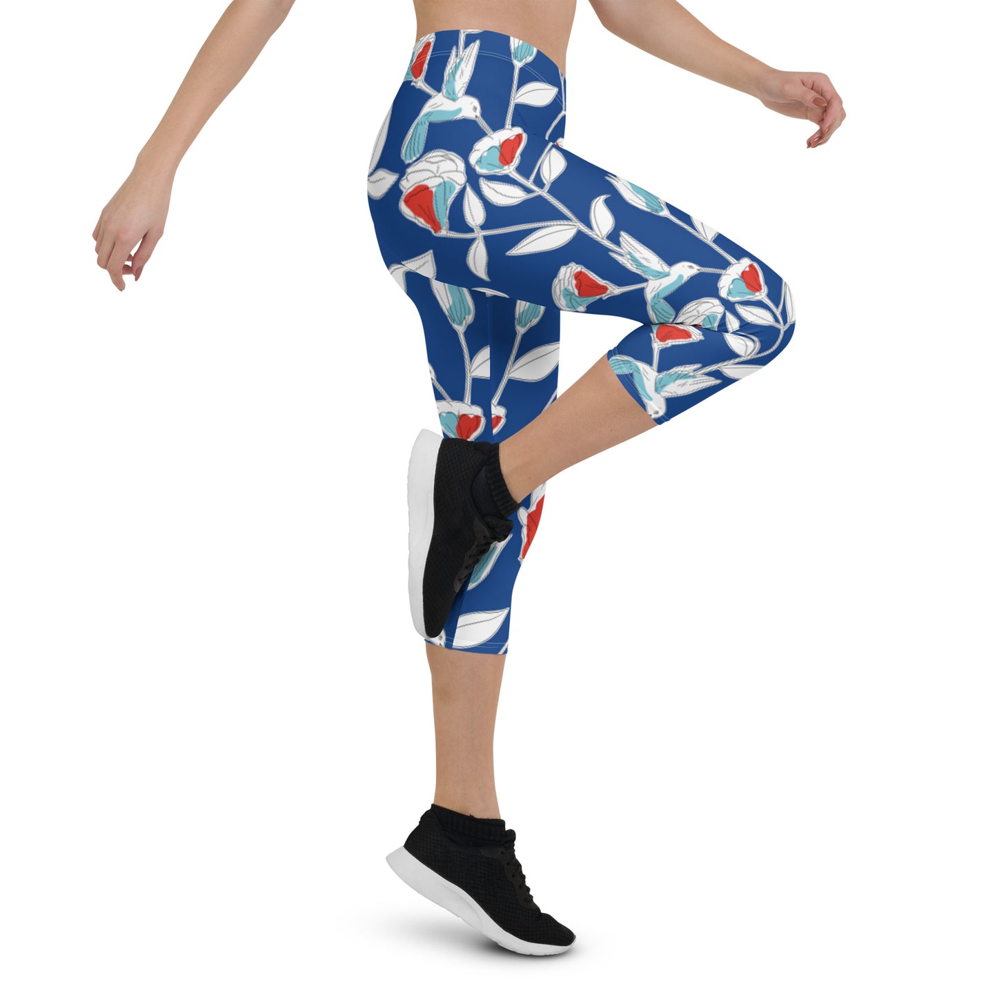 Hummingbird Capri Leggings