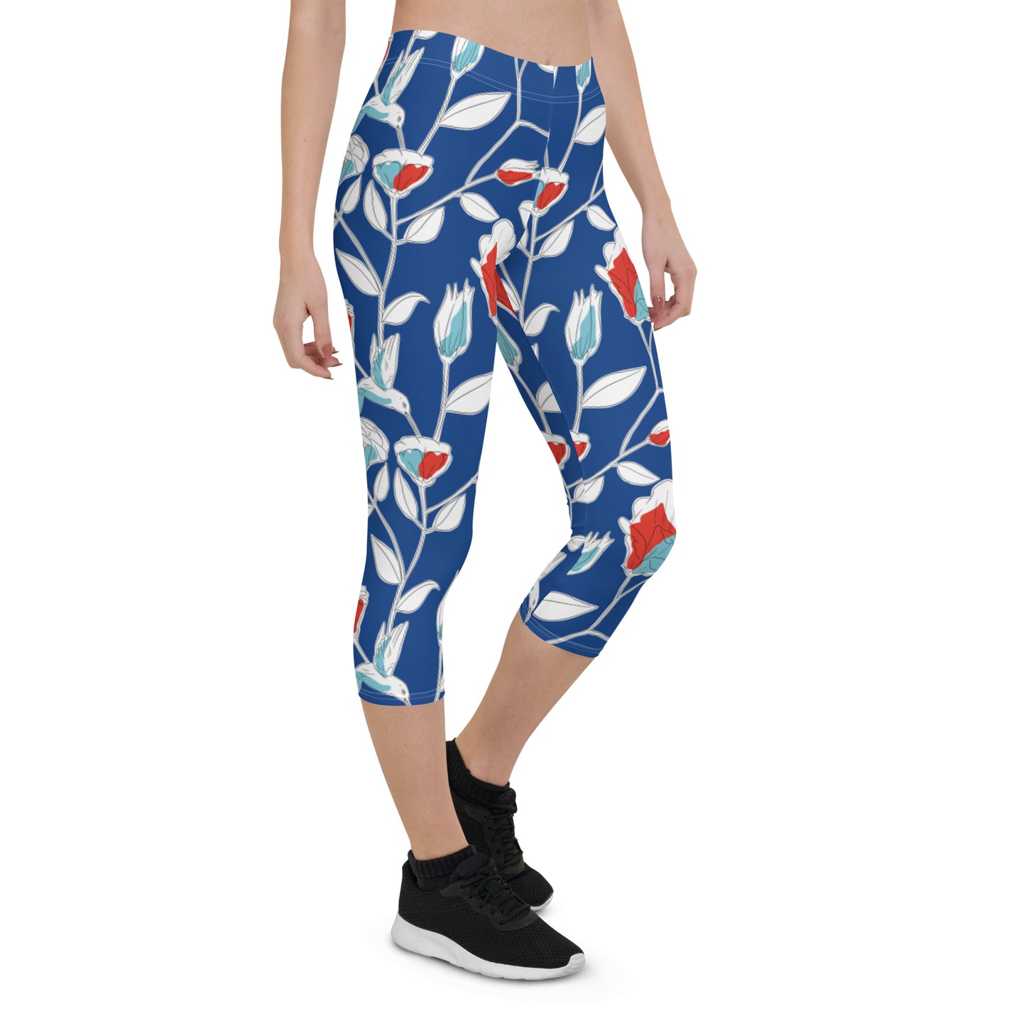 Hummingbird Capri Leggings