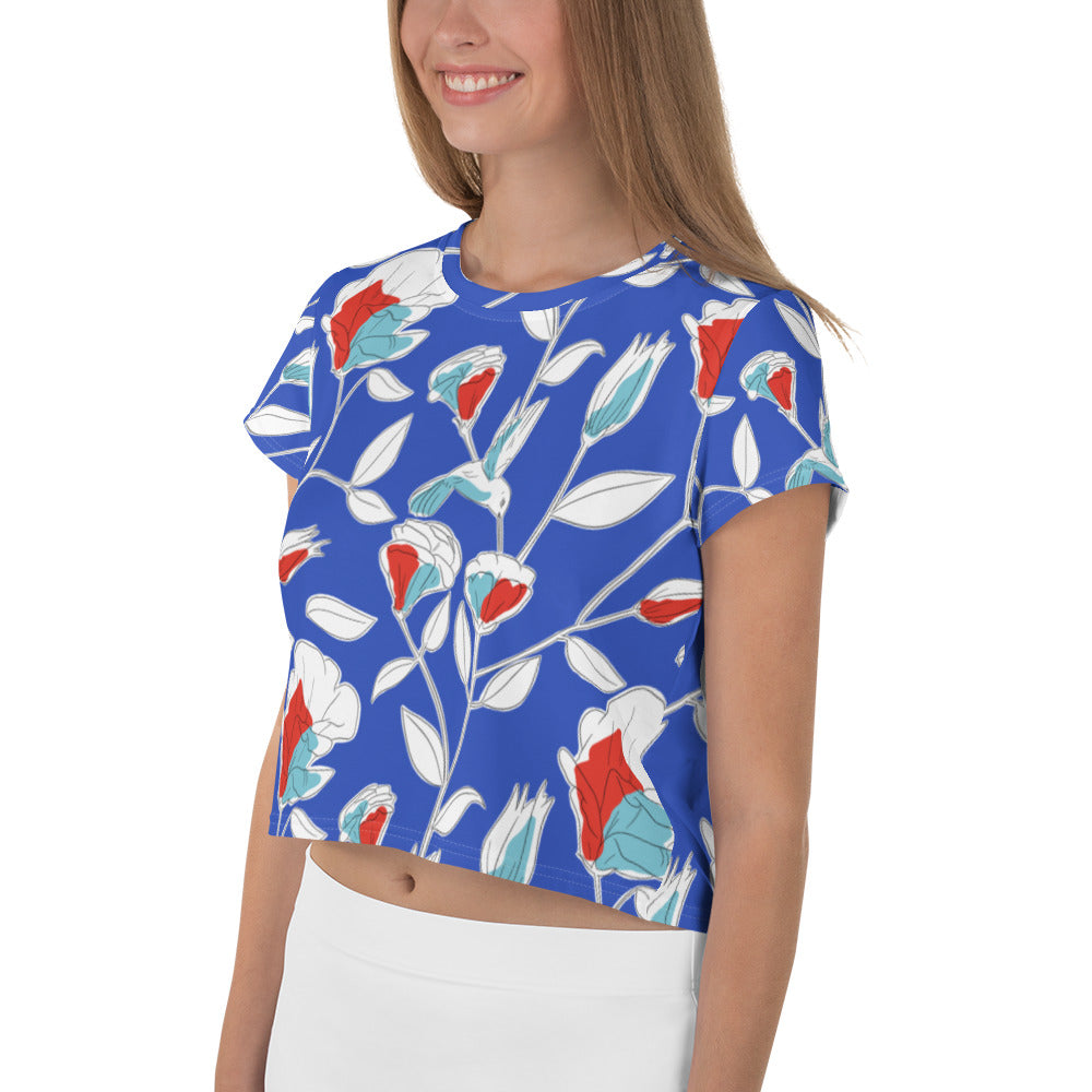 Hummingbird Crop Tee