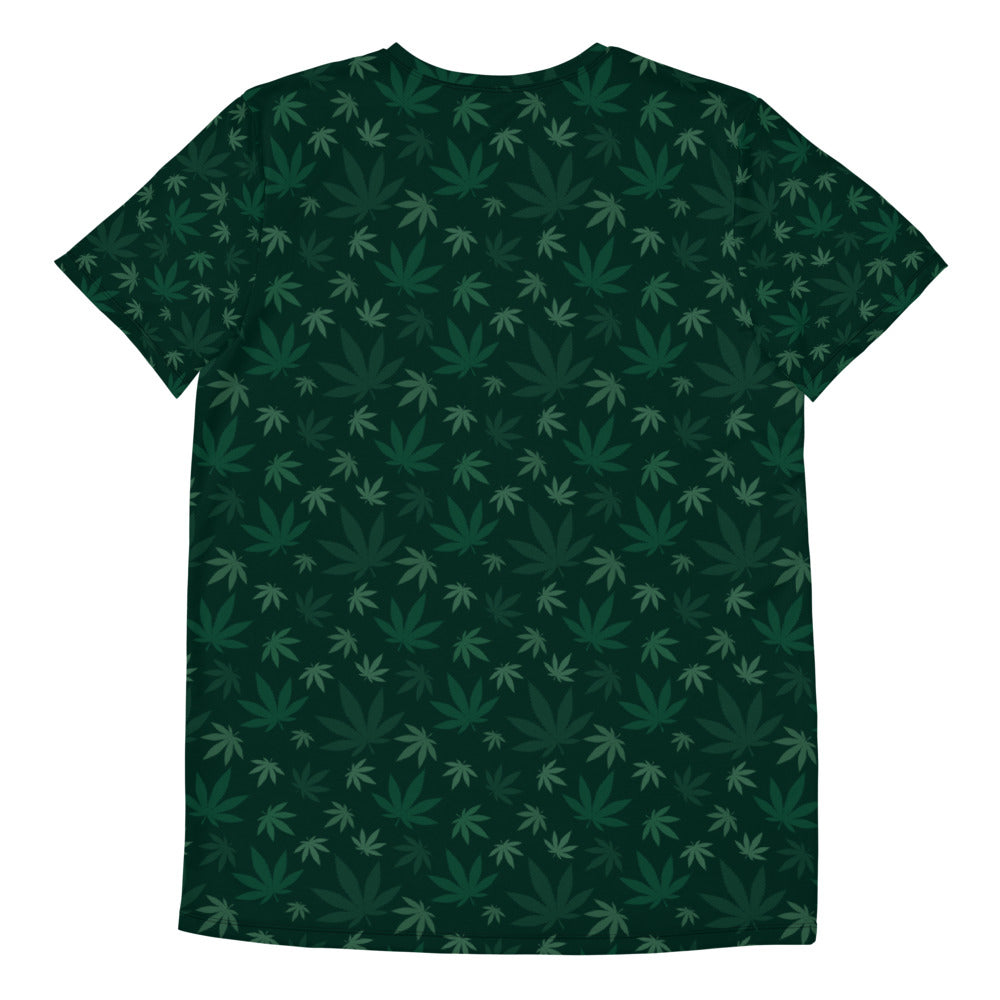 Weed Men's Athletic T-shirt