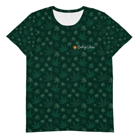 Weed Men's Athletic T-shirt