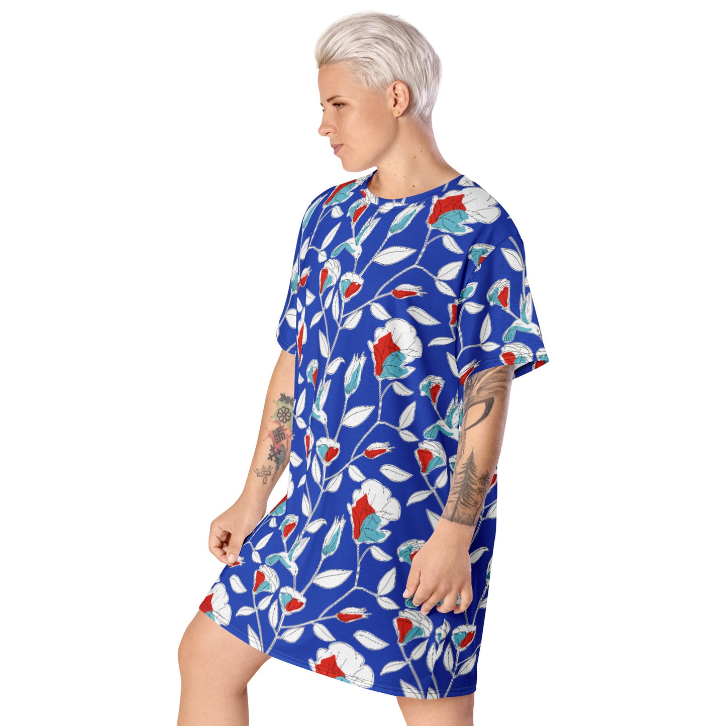 Hummingbird T-shirt dress