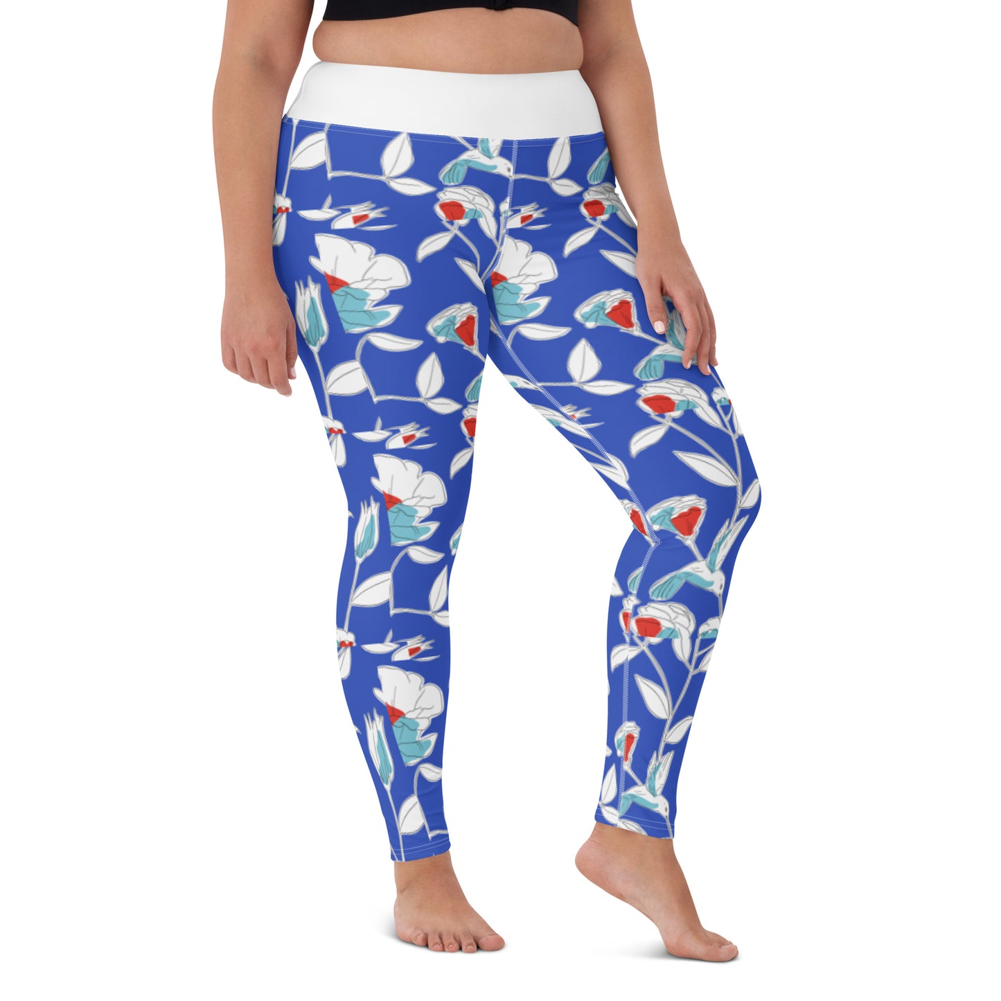 Hummingbird Yoga Leggings