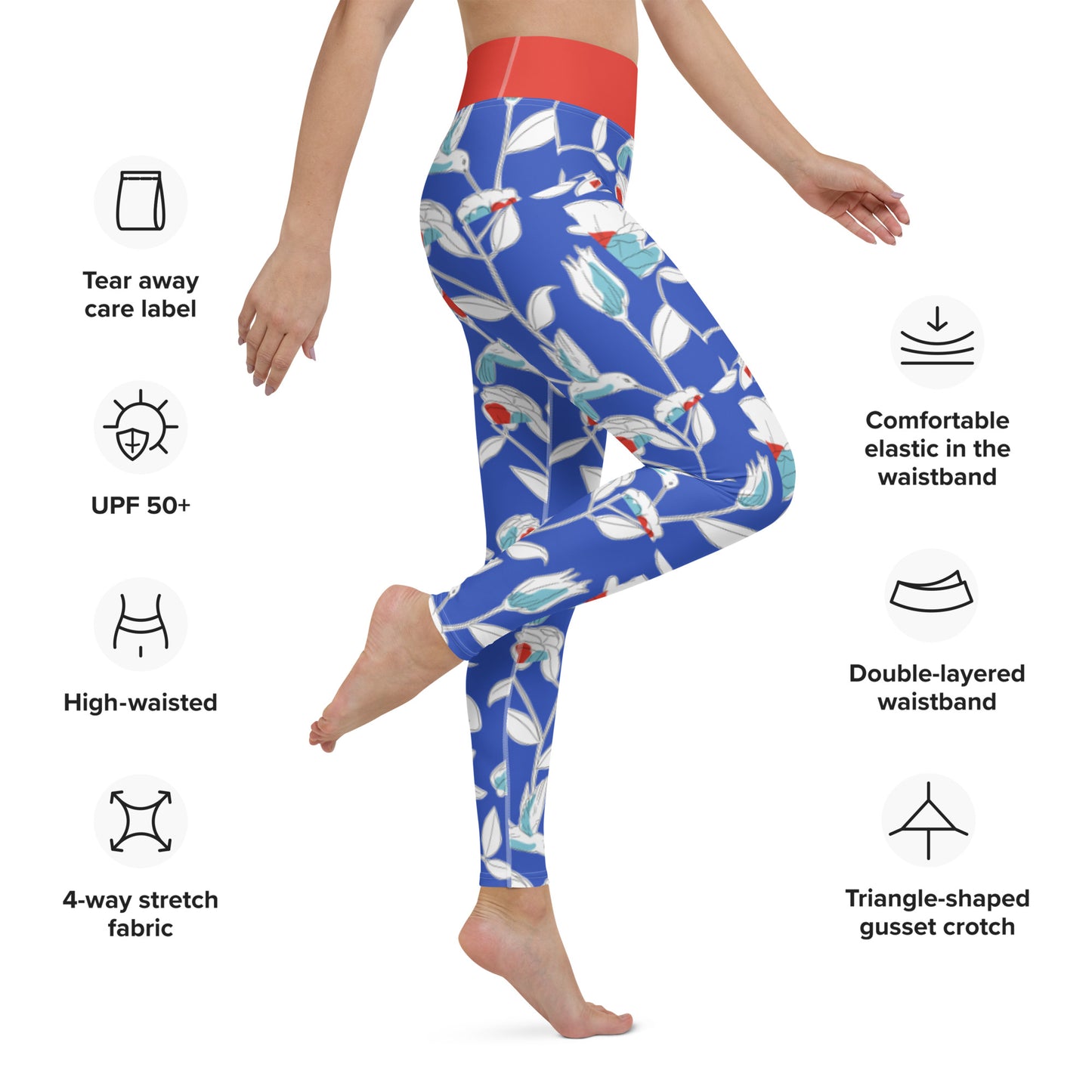 Hummingbird Yoga Leggings