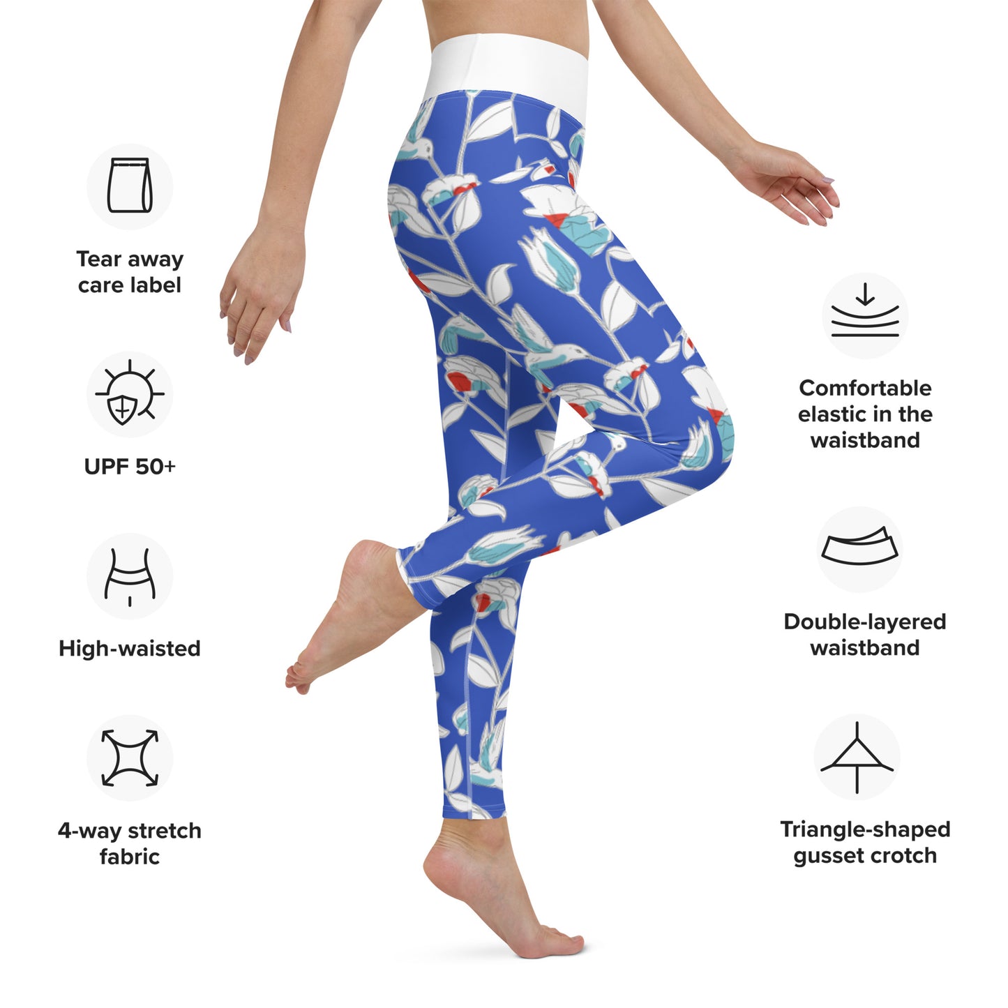 Hummingbird Yoga Leggings