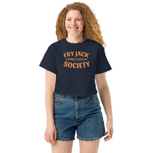 Fry Jack Appreciation Society Champion crop top