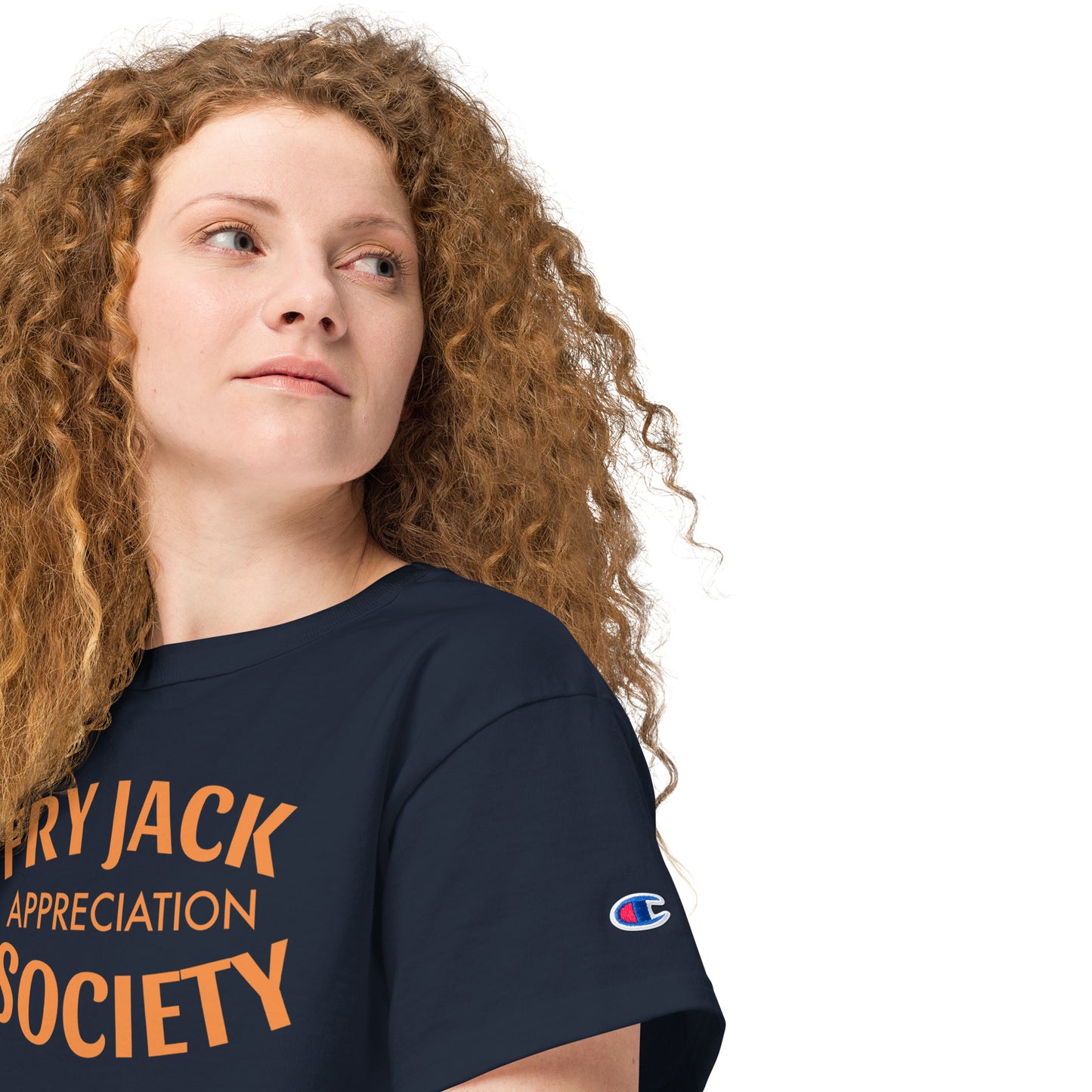 Fry Jack Appreciation Society Champion crop top