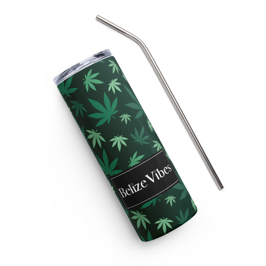 Weed Stainless steel tumbler