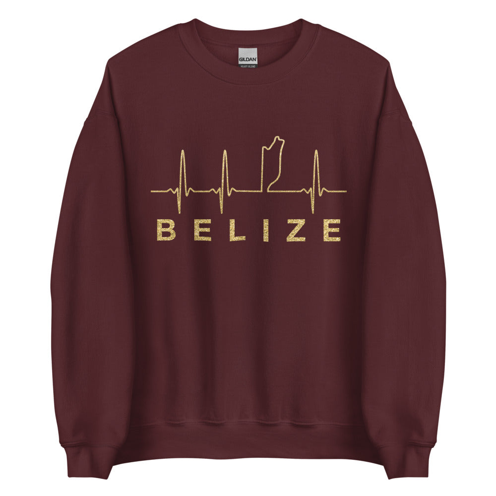 Belize Lifeline Golden Unisex Sweatshirt