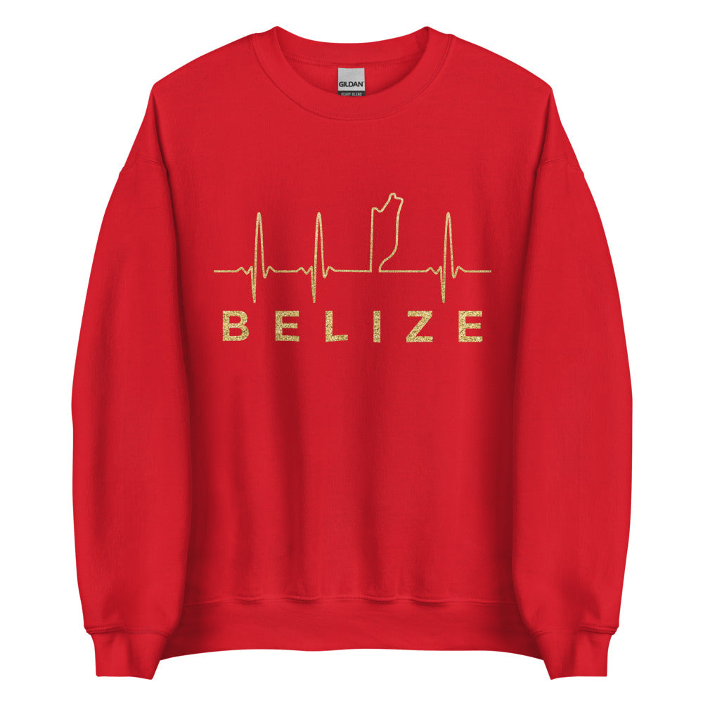 Belize Lifeline Golden Unisex Sweatshirt