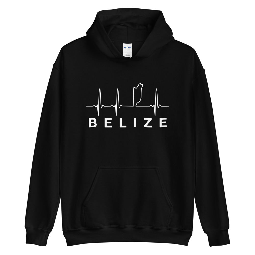 Belize Lifeline White Logo Unisex Hoodie