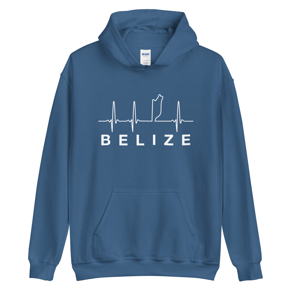 Belize Lifeline White Logo Unisex Hoodie