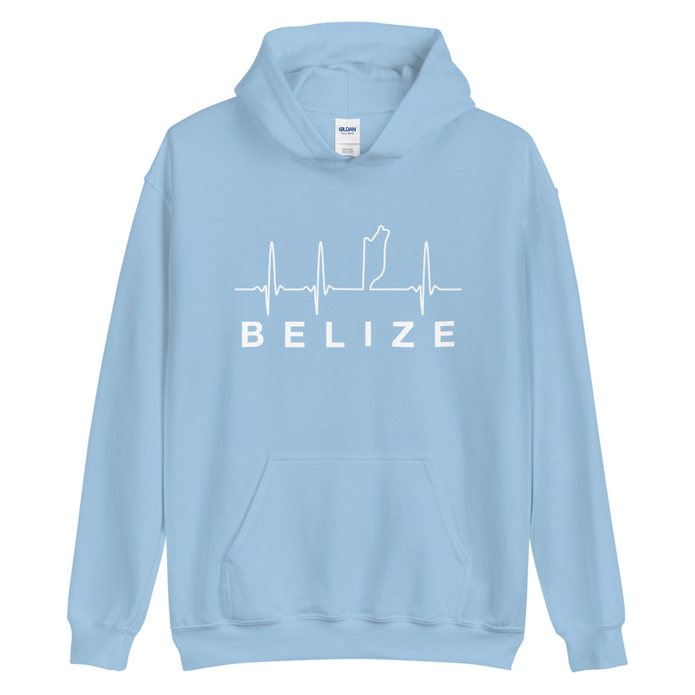 Belize Lifeline White Logo Unisex Hoodie