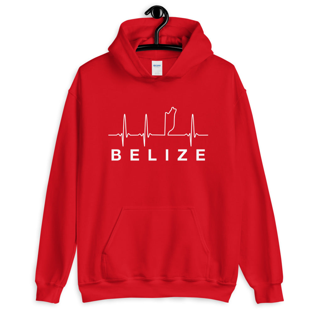 Belize Lifeline White Logo Unisex Hoodie