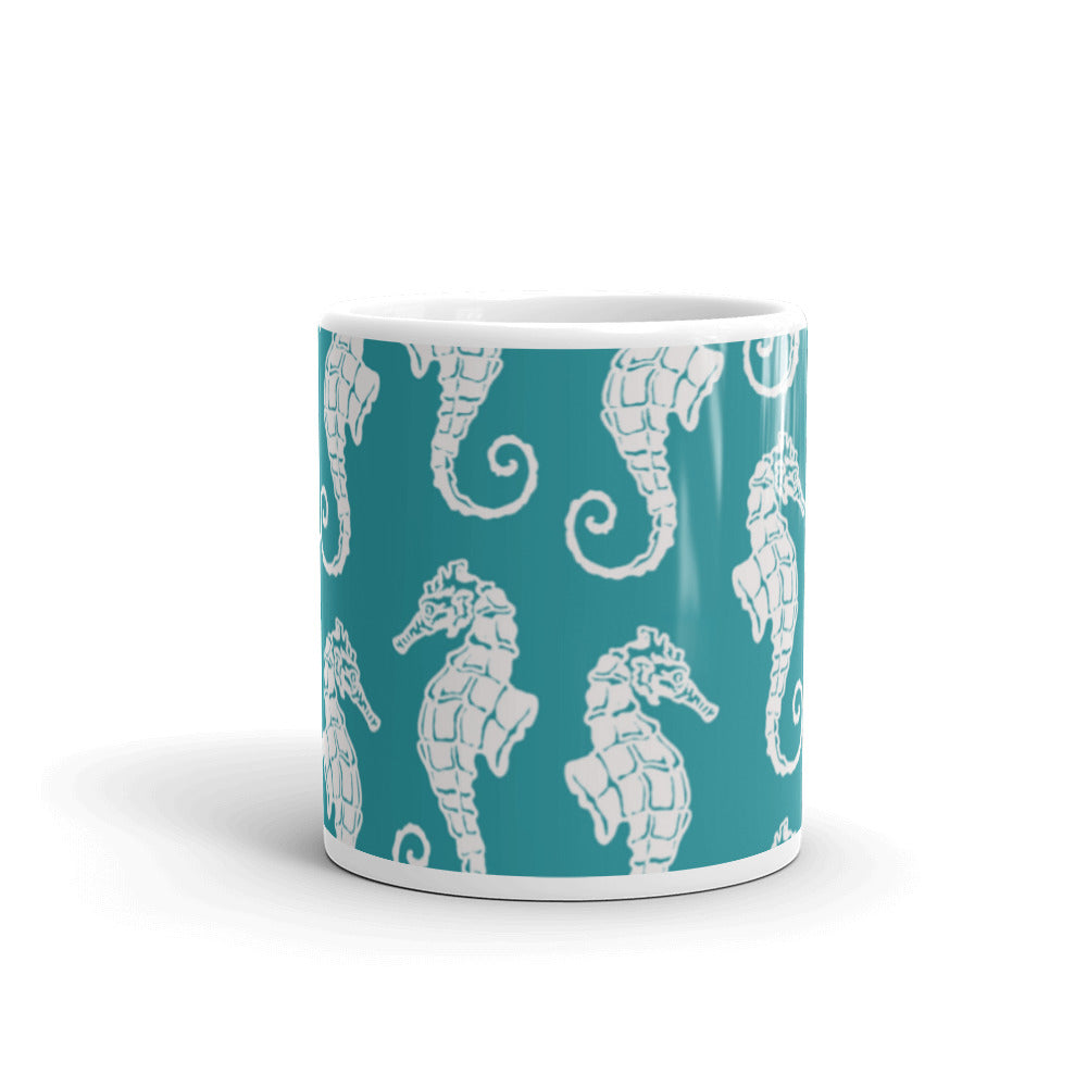 San Pedro Belize glossy mug