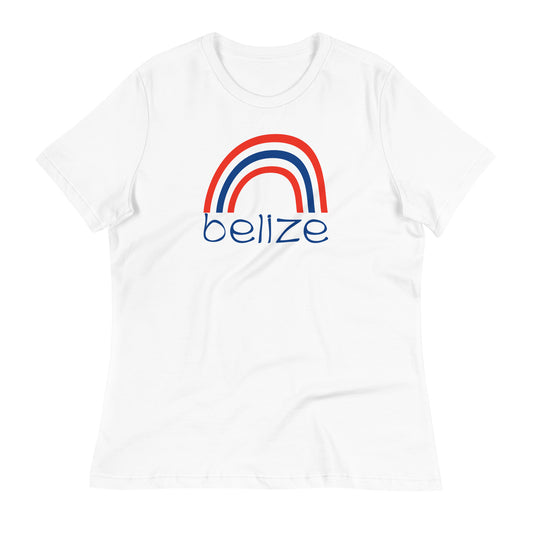 Belize Rainbow Women's Relaxed T-Shirt